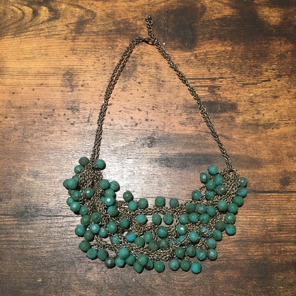 Turquoise Beaded Necklace